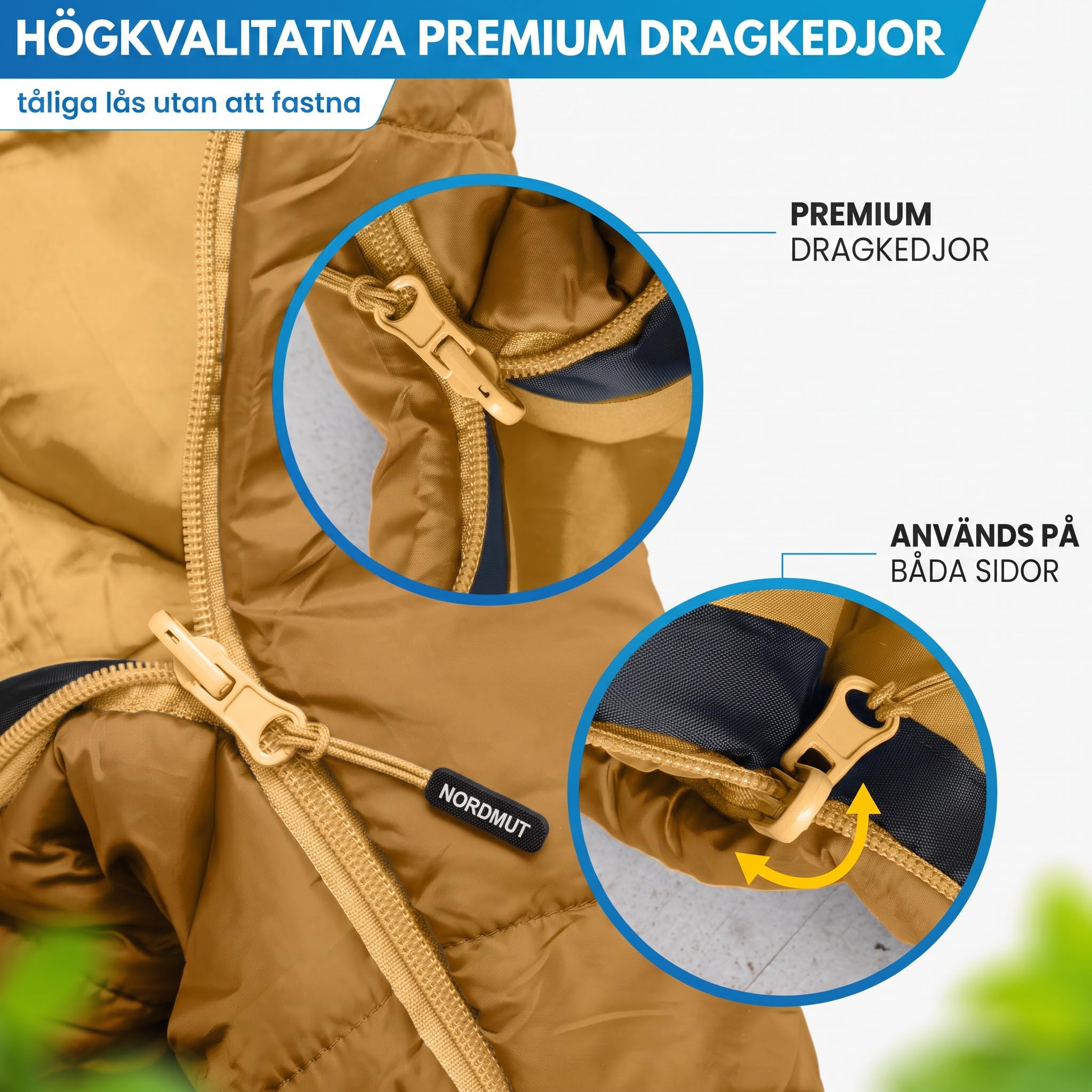NORDMUT® Śpiwór dla dzieci – Rośnie z dzieckiem dla niezawodnej ochrony przed zimnem – materiałów nietoksycznych – 3-sezonowy dziecięcy (200 GSM) do przygód outdoor