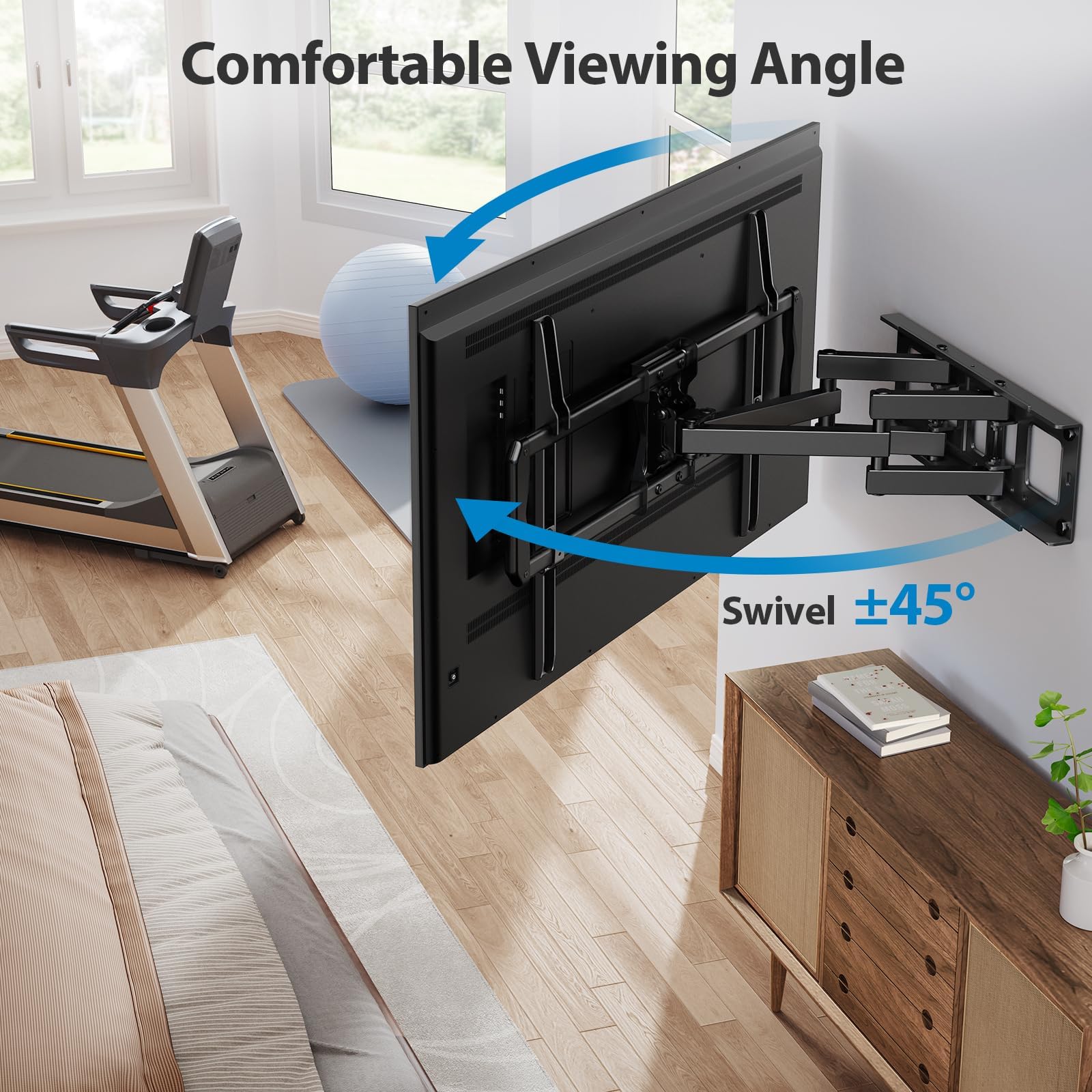 Pipishell Soporte de pared para TV PILF8