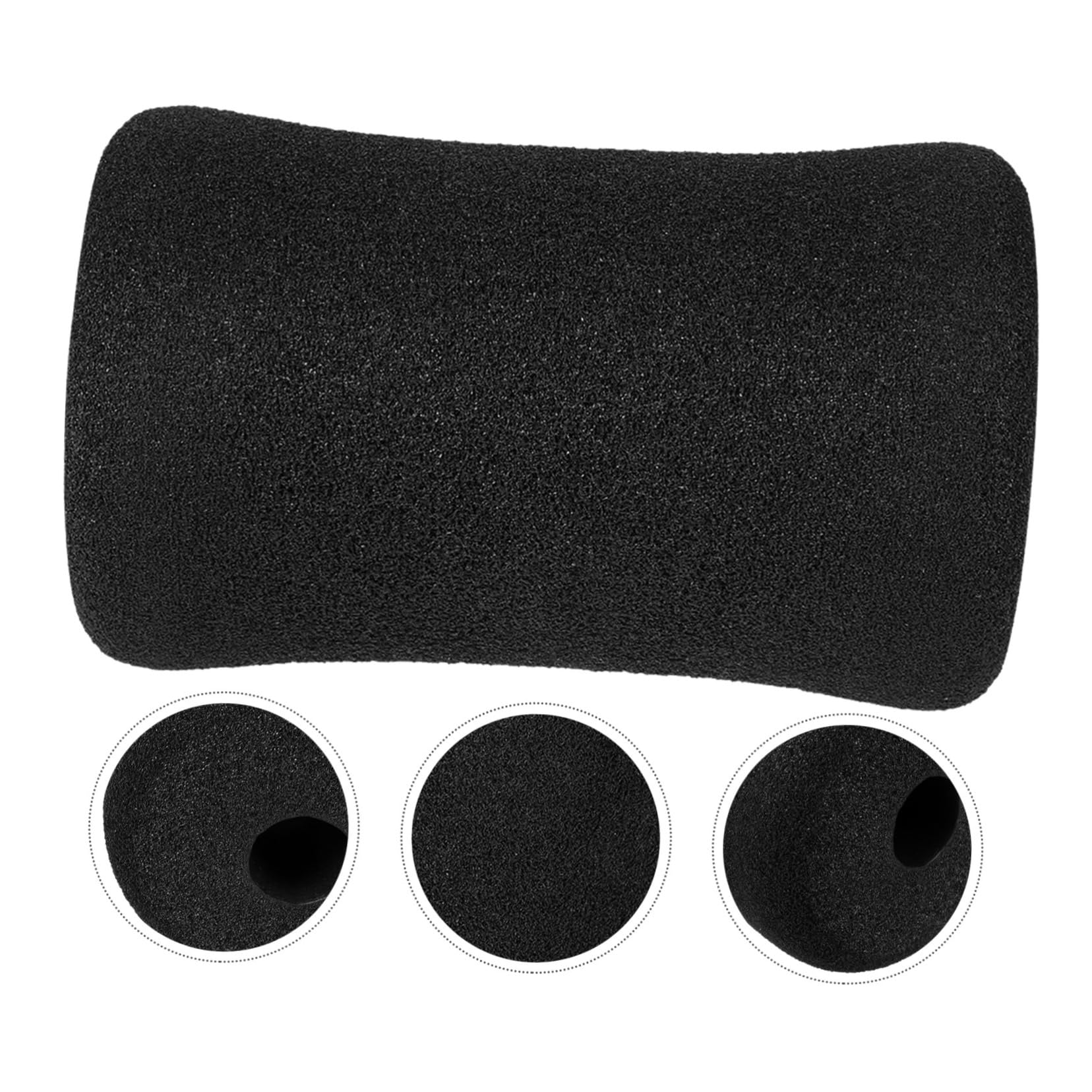 BESPORTBLE 10 Pièces éponge Banc Musculation Banc de muscu Tube Mousse Manchon d'entraînement AB Remplacement du Patin du Rouleau Coussinets en Mousse pour Les Pieds Tube en Mousse
