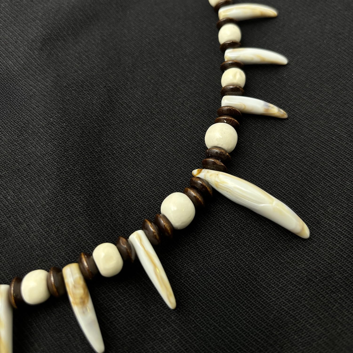 Beads Wolf Handmade Shark Vintage Adjustable Necklace For Men Women - Image 6