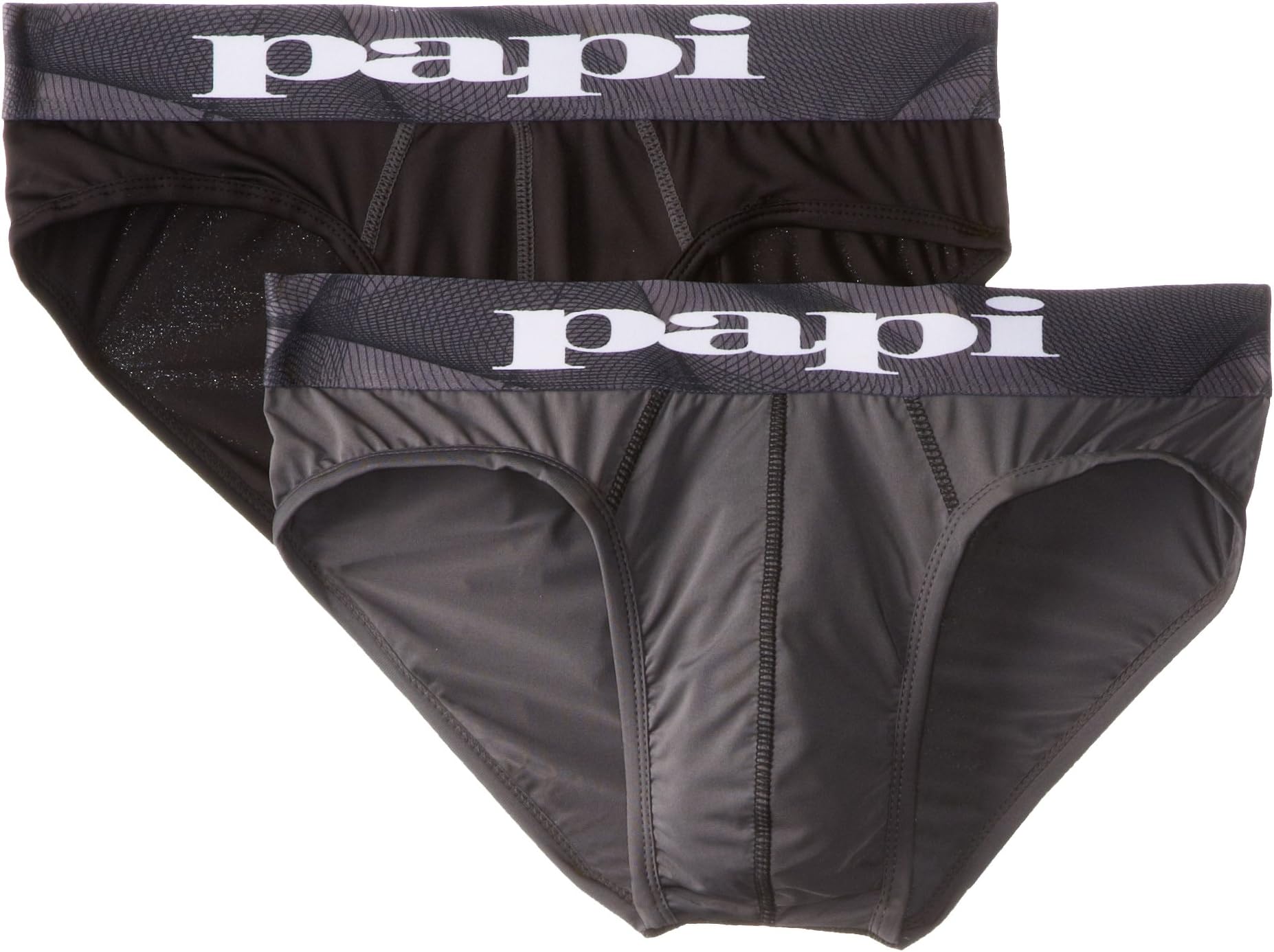 Papi Men's 2-Pack Microfusion Performance Brief