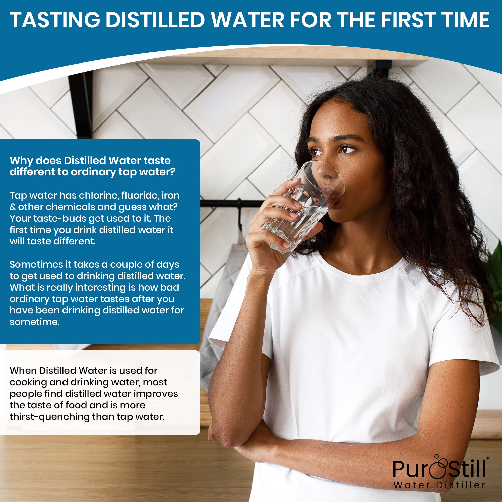 Buy 4L PurOstill® Water Distiller AllinOne Countertop Table Distiller Robust System x25