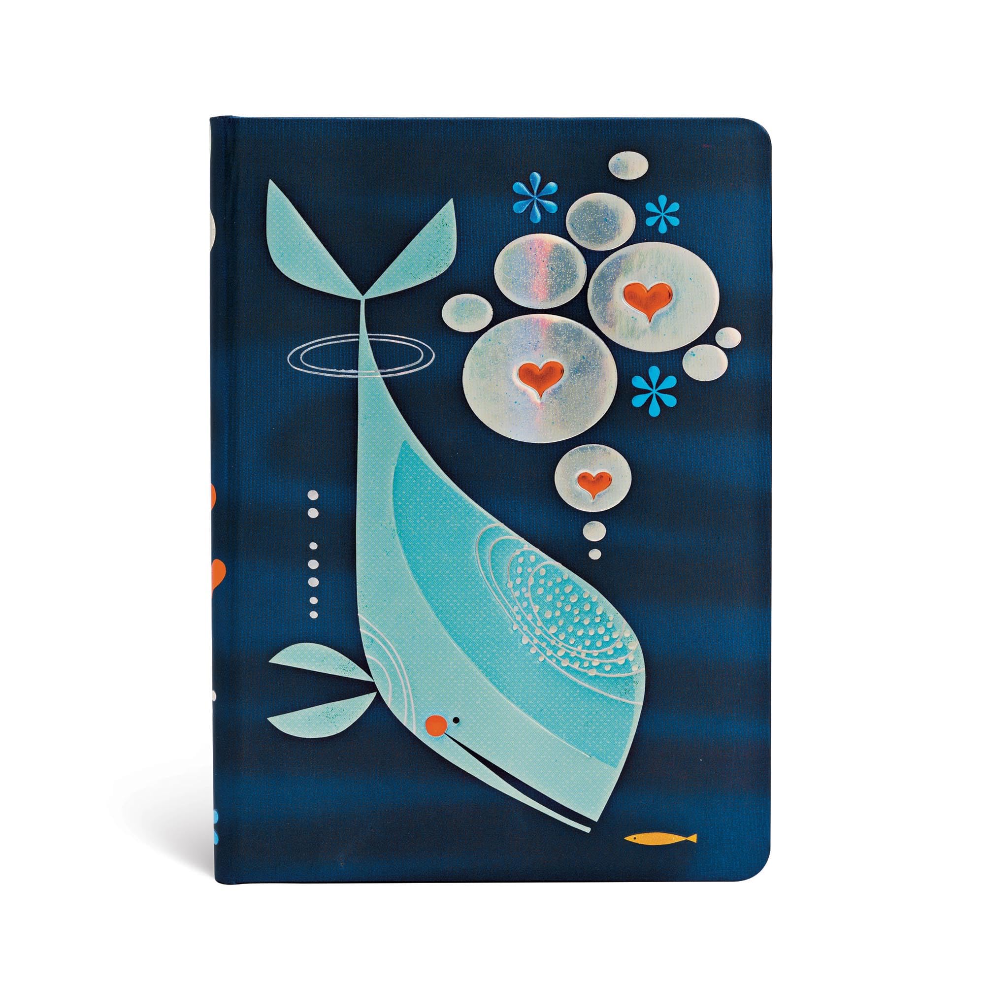 Whale and Friend Lined Hardcover Journal: Lined Midi (Tracy Walker's Animal Friends)