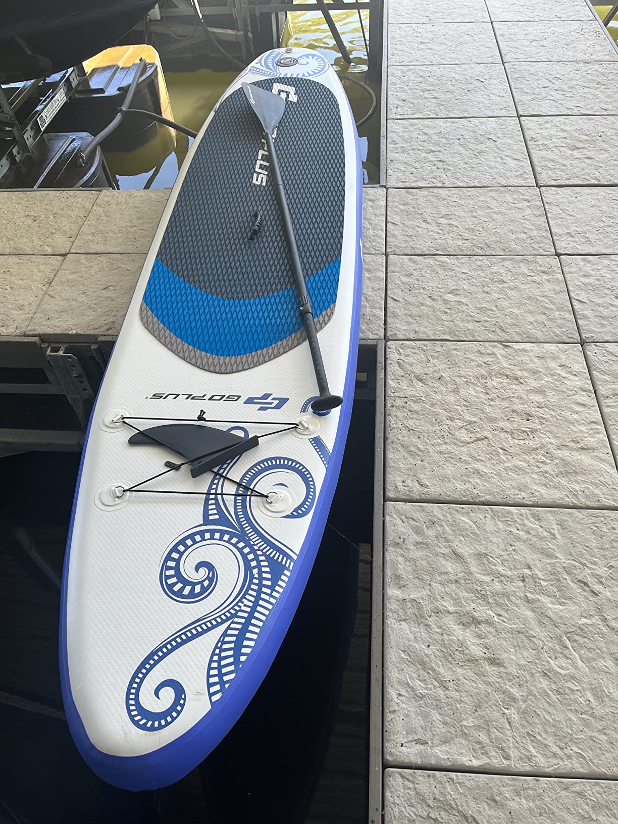 28/mo Finance GYMAX Inflatable Stand Up Paddleboard, 6.5" Surfing