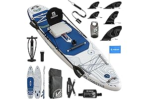 Adventure 12’X35” Premium Hyperlite Inflatable Paddle Board with Seat