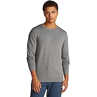 Tommy Hilfiger Uomo Pullover Essential Cotton Crew Neck in Cotone