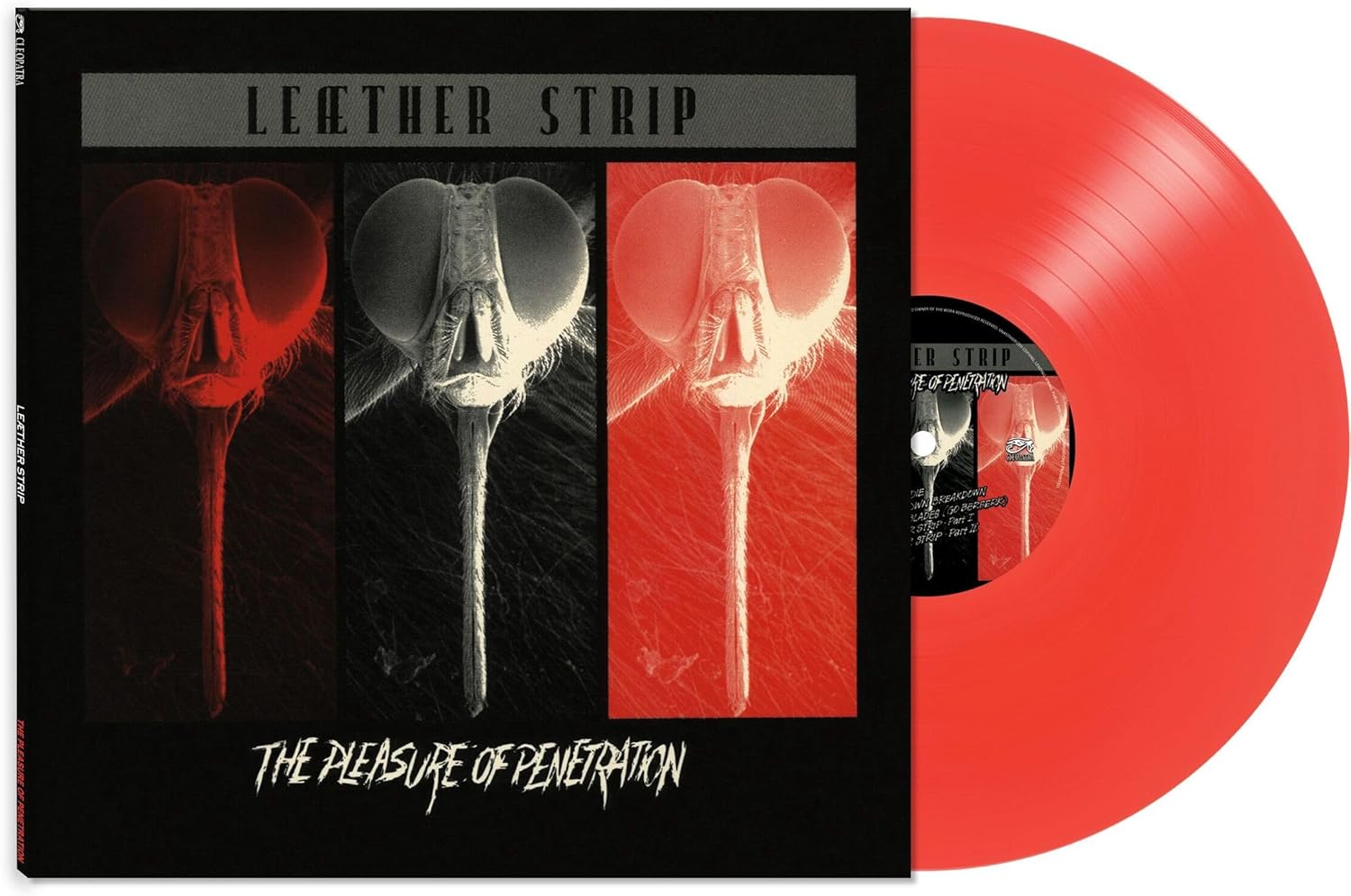 PLEASURE OF PENETRATION (RED VINYL) por Leather Strip — capa do álbum