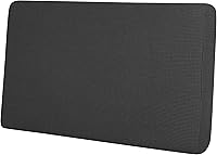 Easy-Going Stretch Loveseat Cushion Cover Dark Gray - Soft Spandex Sofa Seat Protector Elastic Bottom Fits 40-52in