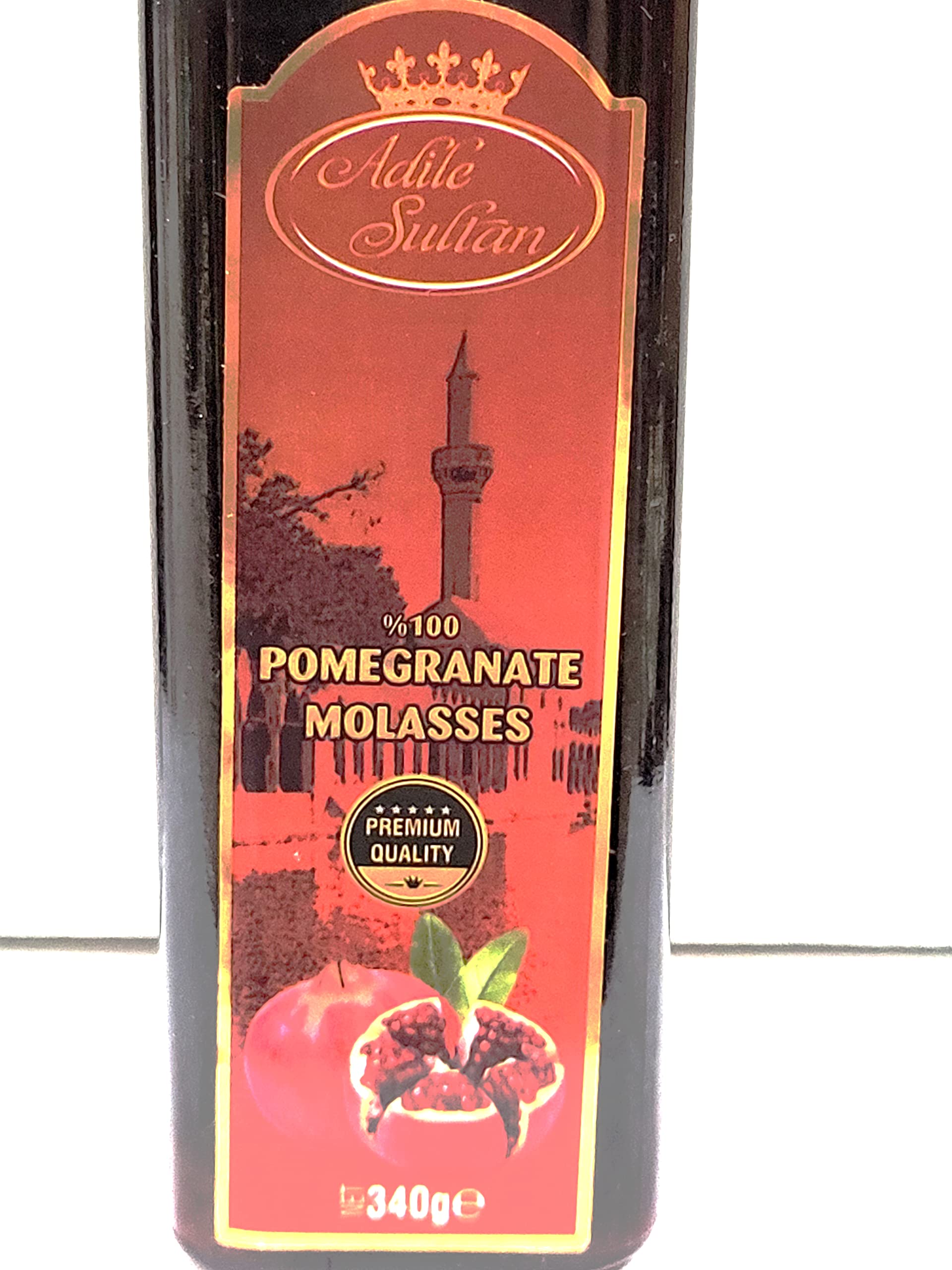 Amazon.com: TURKISH Pomegranate Molasses 12.35 oz BY Adile Sultan