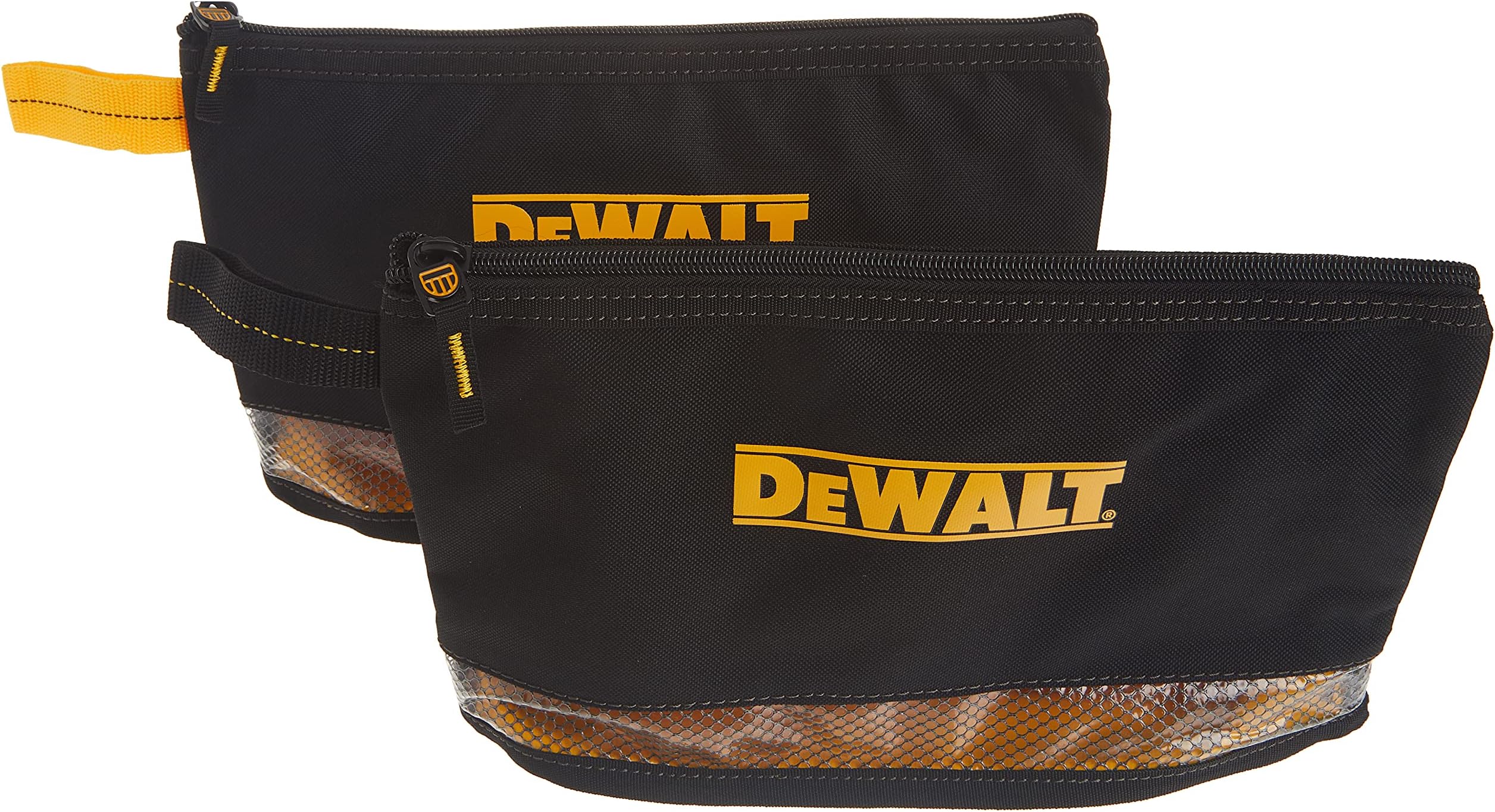DEWALT DG5102 Multi-Purpose Zip Bags, 2 Pack,Black