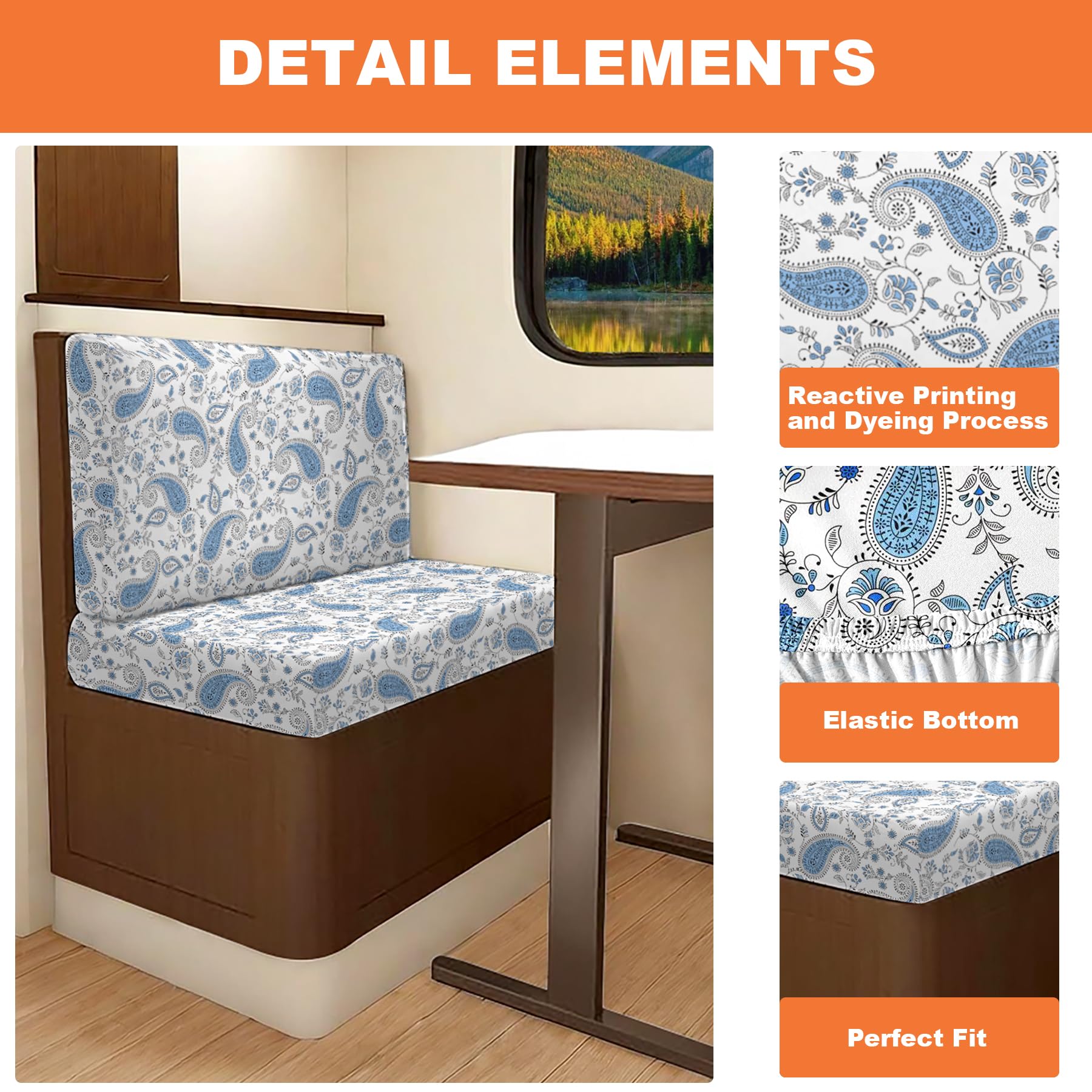 Replacement Cushions Rv Dinette Cushion Foam Rv Couch Covers