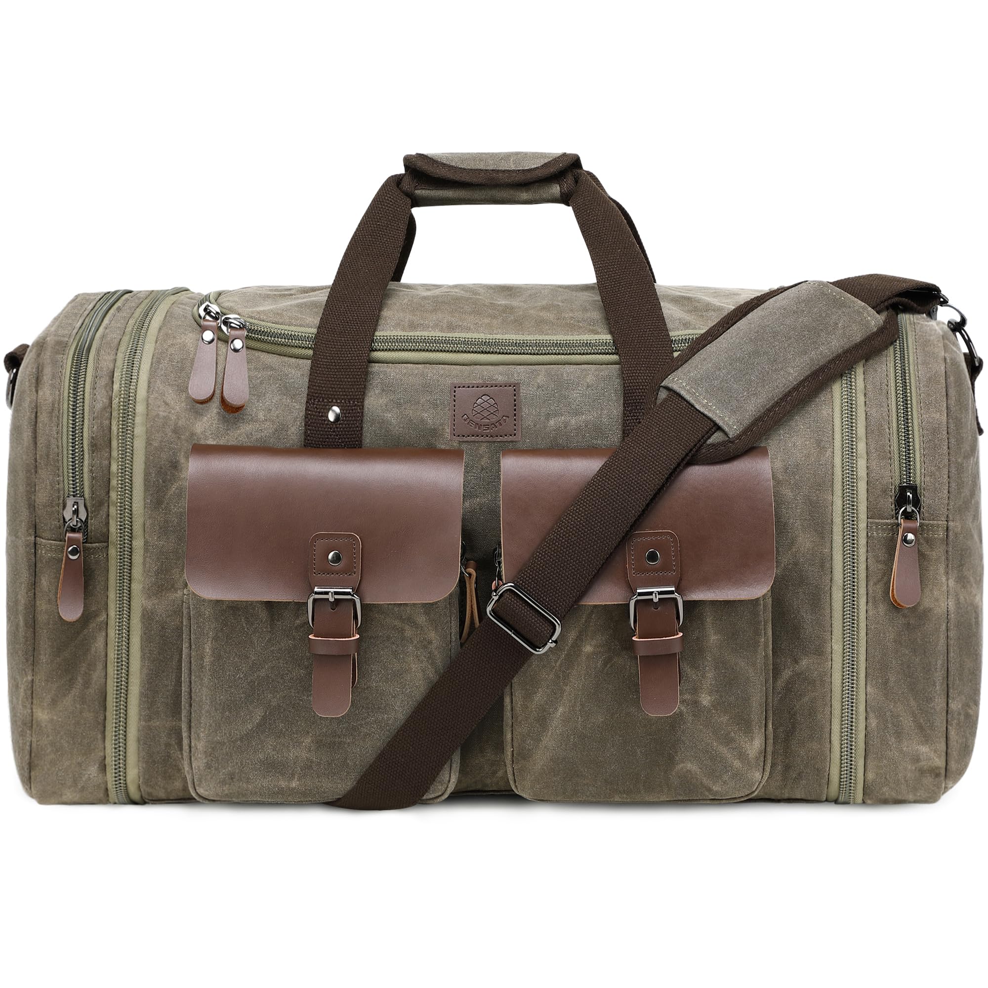 Densata Waxed Canvas Duffle Bag