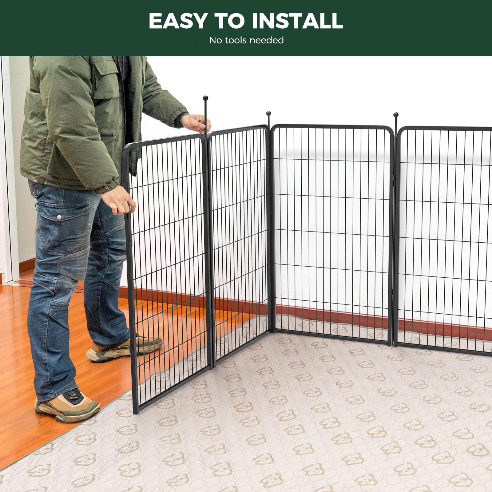 Amazon.com : FXW Rollick Unleashed Dog Playpen for Indoor, Yard