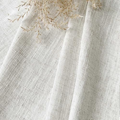 Miniatura 4 de Cenefas de cocina para ventanas, cortinas modernas de lino y algodón, decoración rústica para baño, ventana pequeña, decoración bohemia (54 x 18