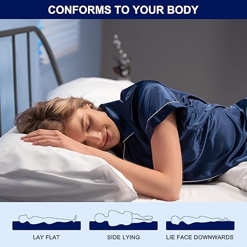 Miniatura 6 de subrtex almohadilla de enfriamiento de espuma viscoelástica de 2pulgadas