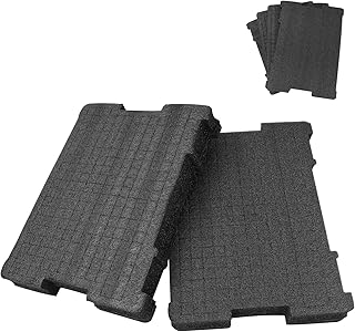 Tool Organizer Foam Insert DWST88801 fits DEWALT Tool Box packout foam inserts DWST17808, DWST17807, DWST17805 (2Pcs)