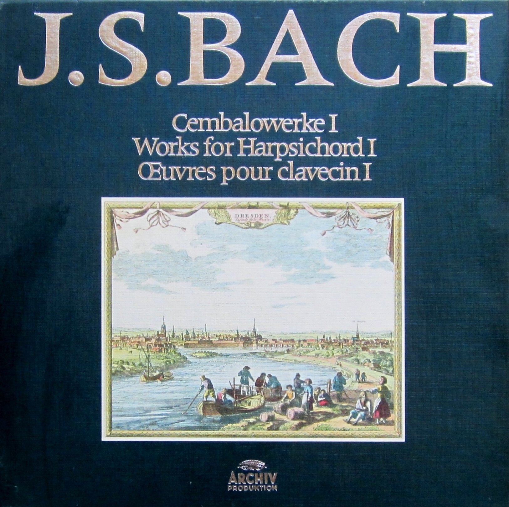 J.S. Bach Cembalo Werke I 10枚セット J.S. Bach (Gesamtausgabe, Vol. 10): Cembalowerke I / Works
