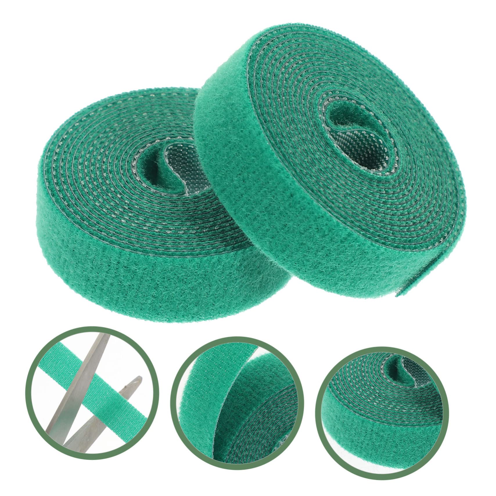 Kisangel 3er-Sets Nylon-pflanzenbinder Für Die Gartenarbeit Starkes Stützband Einfach Anzubringendes Gartenpflanzenband 2 Stück X 3