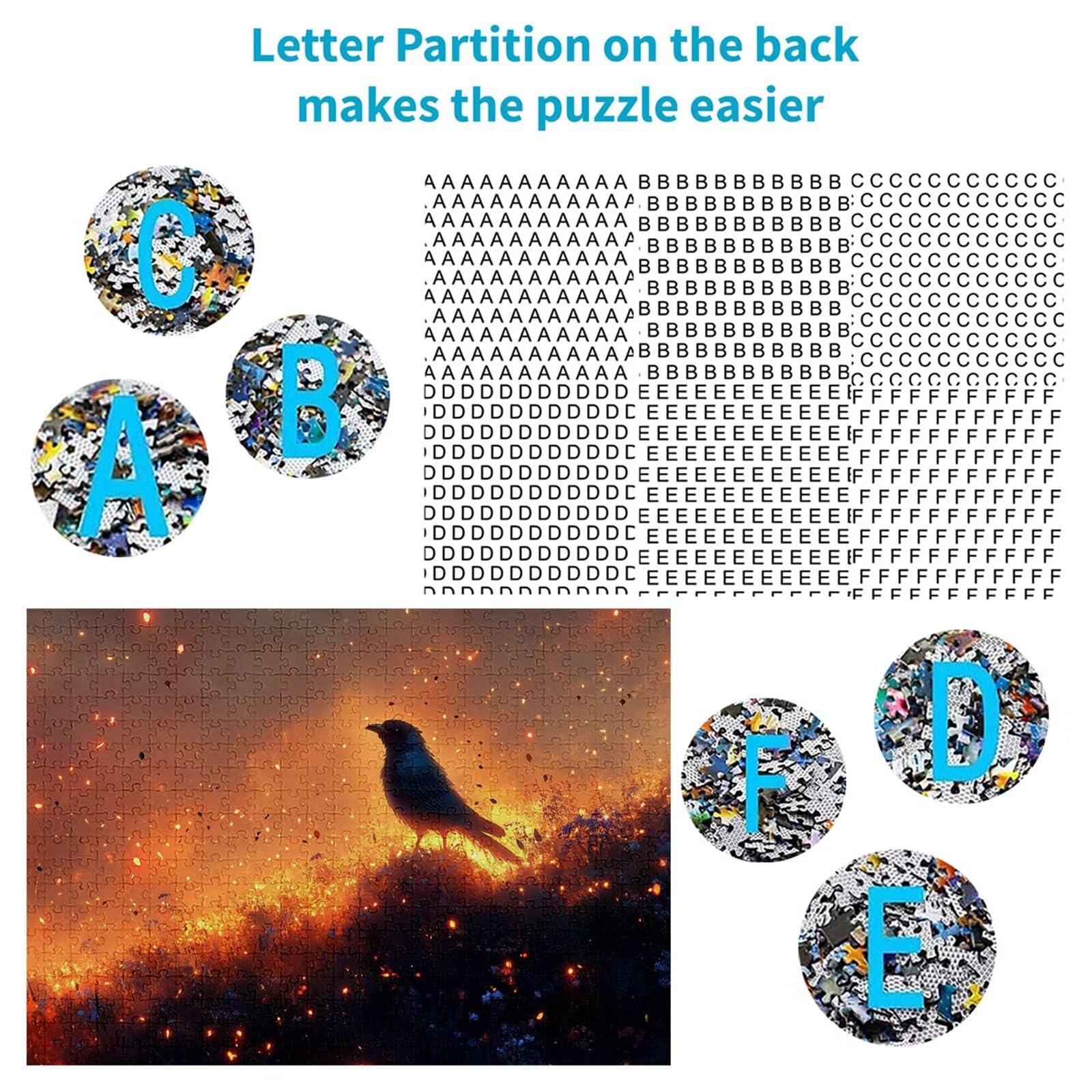 Puzzle 3000 elementów ptak puzzle dla dorosłych kwiaty 122 x 81 cm unikalne rzemiosło klasyczne 3D drewniana układanka do rodzinnych gier biznesowych, układanka zrób to sam do dekoracji ścian domu