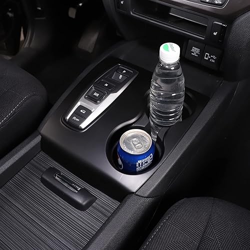 Miniatura 6 de Gear Shift Panel Cover Trim for Honda Pilot 2016-2022/ Ridgeline 2020-2023/ Passport 2019-2023, ABS Automotive Center Consoles Cup Holder Cover