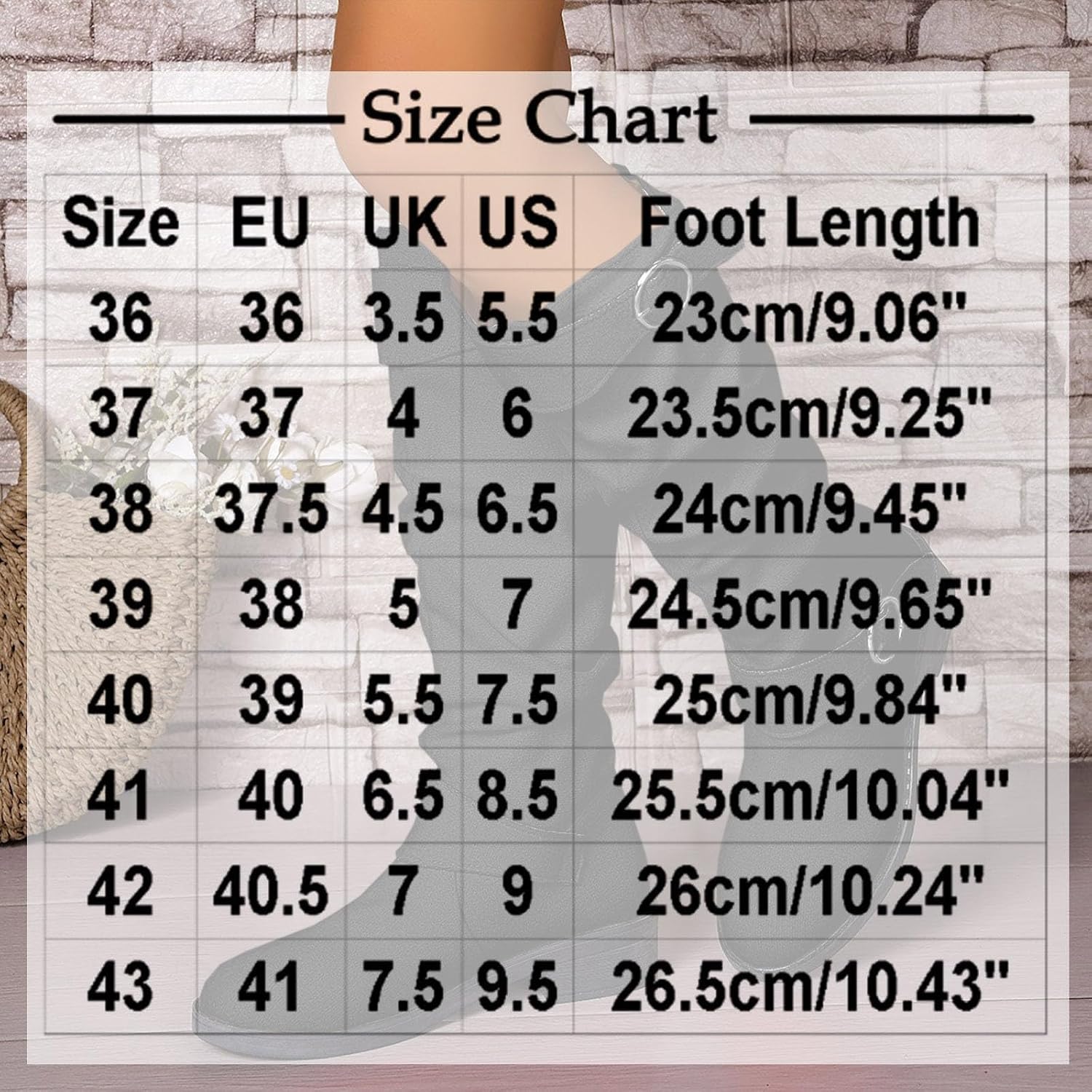 Women Slouchy Knee High Boots Low Heel High Flat Boots Mid Calf Combat Boot