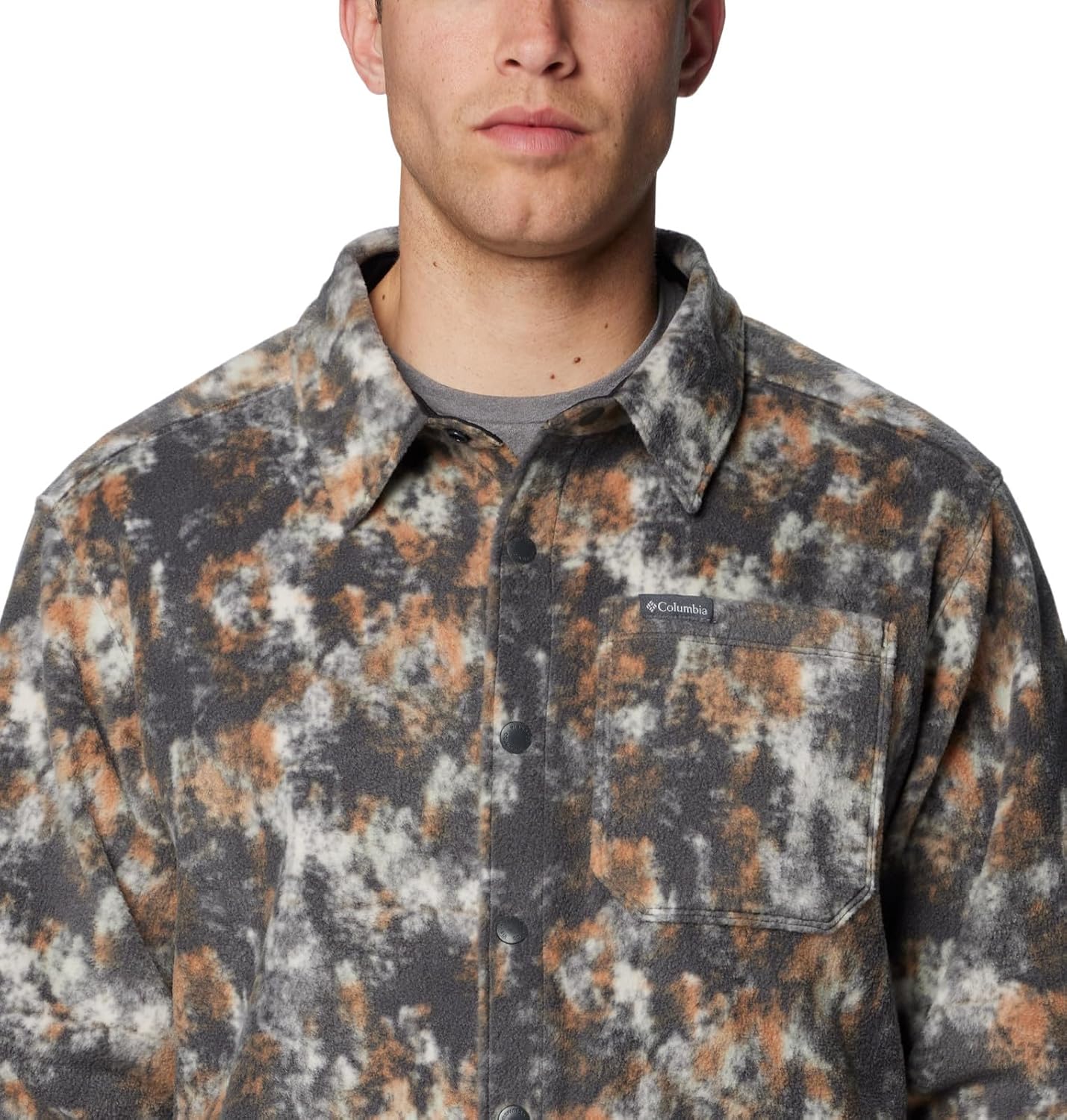 Columbia Men's Steens Mountain Printed Shirt Jacket II