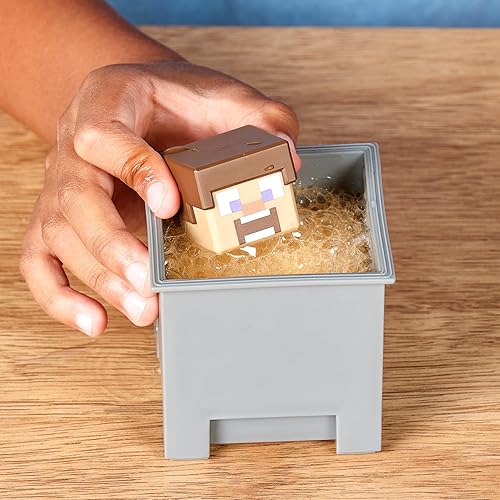 Miniatura 4 de TREASURE X Minecraft Nether Quest Mine and Craft - Paquete de 10 niveles de aventura. Prepara personajes coleccionables de Minecraft y tesoro bañado