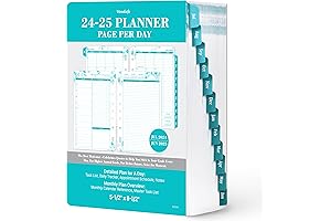 2024-2025 Day Planner Inserts, 5.5x8.5