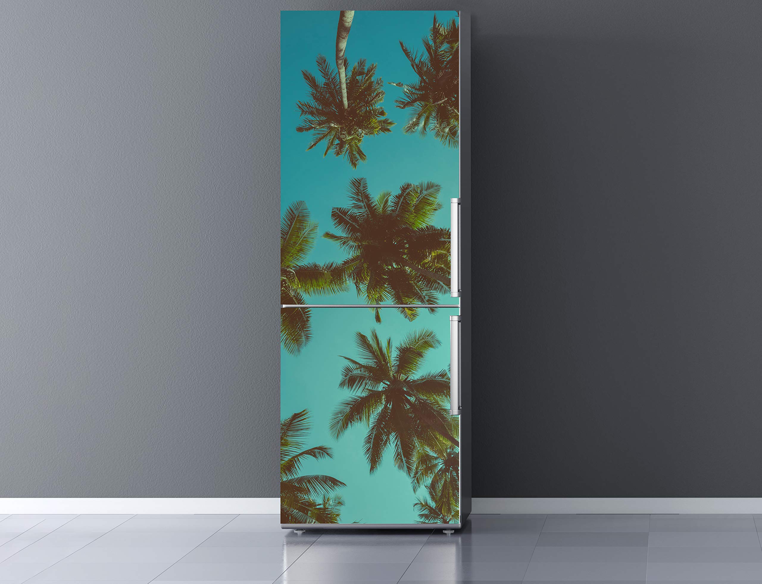 Oedim Kühlschrank Aufkleber 185x60cm - Selbstklebende Vinyl Folie Elegant Design