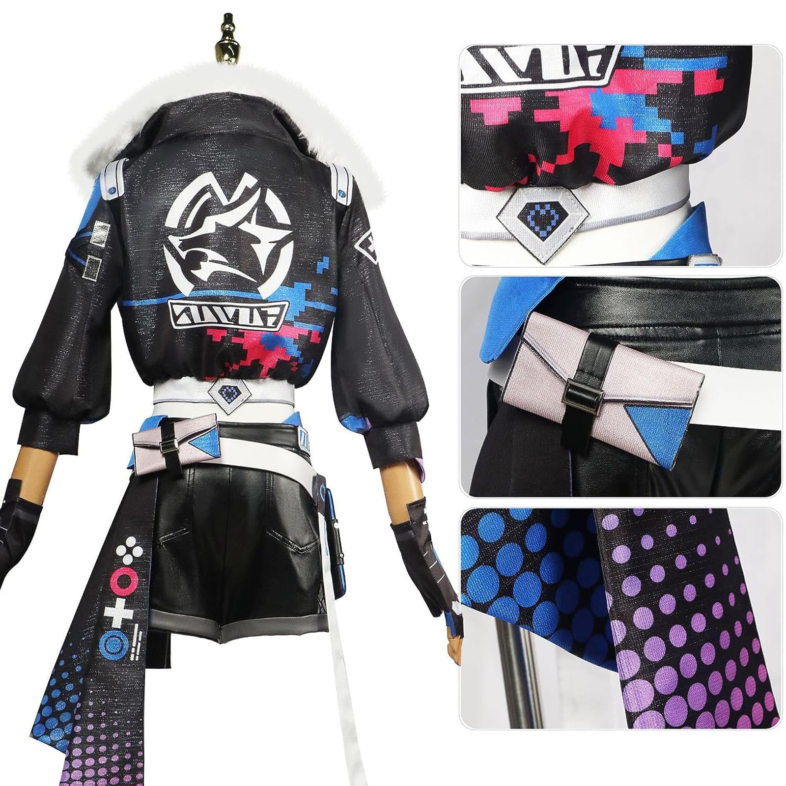 崩壊スターレイル 銀狼 コスプレ フルセット Amazon.co.jp: 崩壊：スターレイルグッズ 銀狼 コスプレ衣装 16