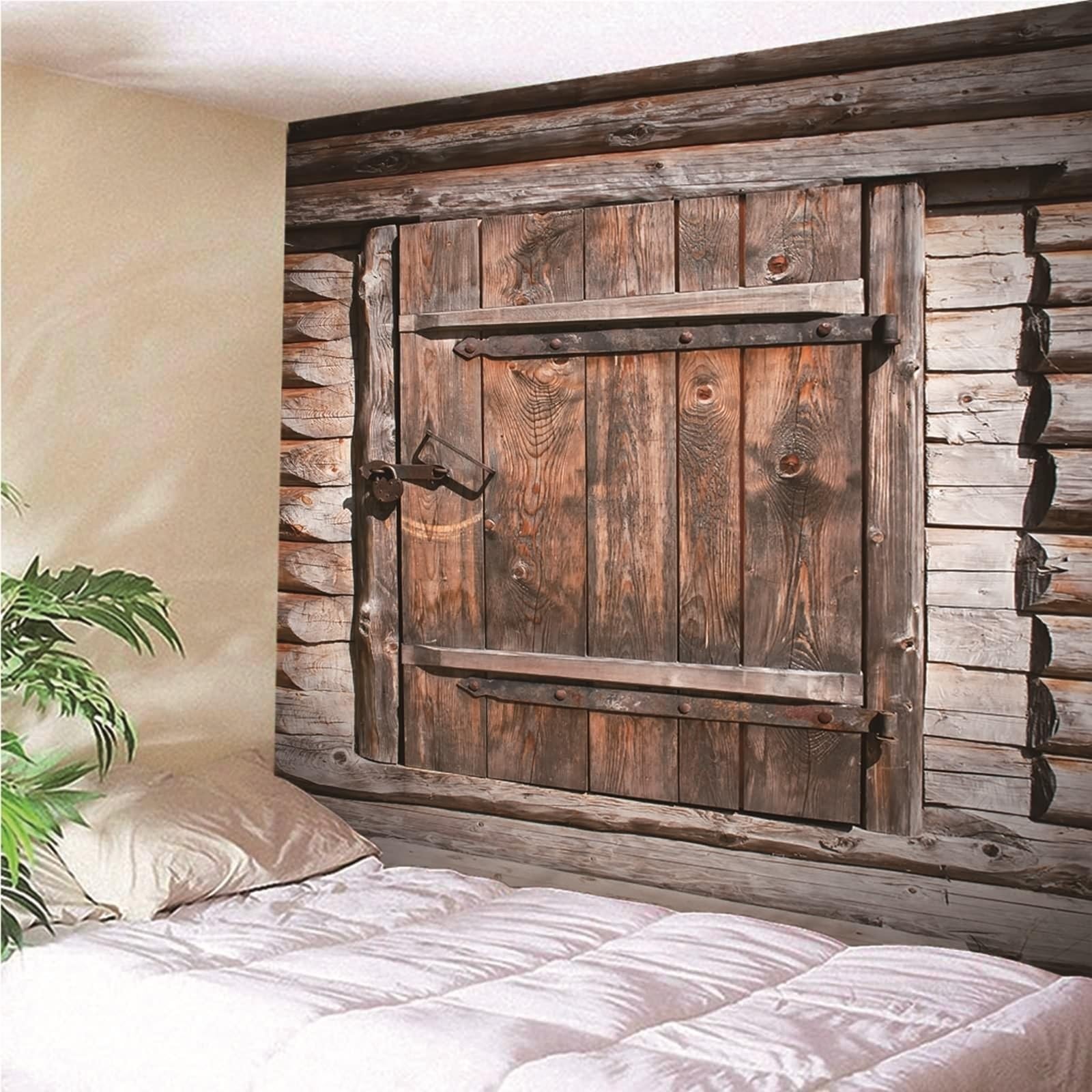Wycian Wall Hanging Decor - Arazzo da parete per camera da letto, in microfibra, 240 x 220 cm (larghezza x altezza)