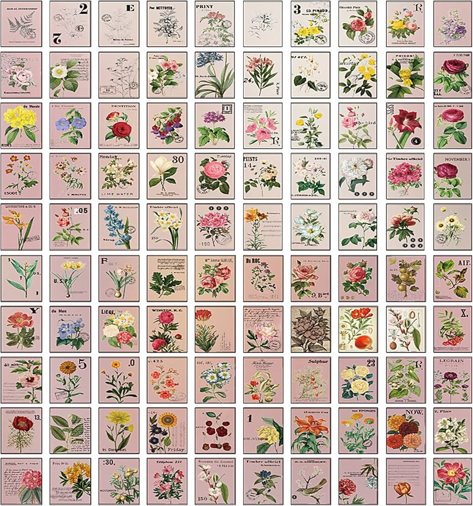 Amazon.co.jp: コラージュ 素材 400枚入り ノート型 デザインペーパー