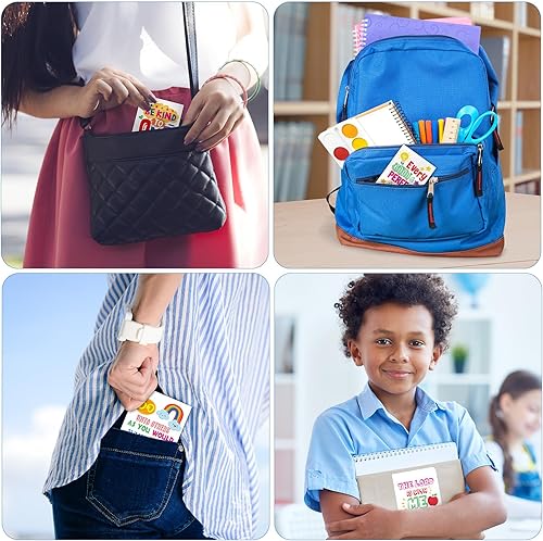 Miniatura 7 de 24 blocs de notas con versículos de la Biblia, mini cuadernos religiosos de bolsillo, motivacionales, cristianos, pequeños blocs de notas