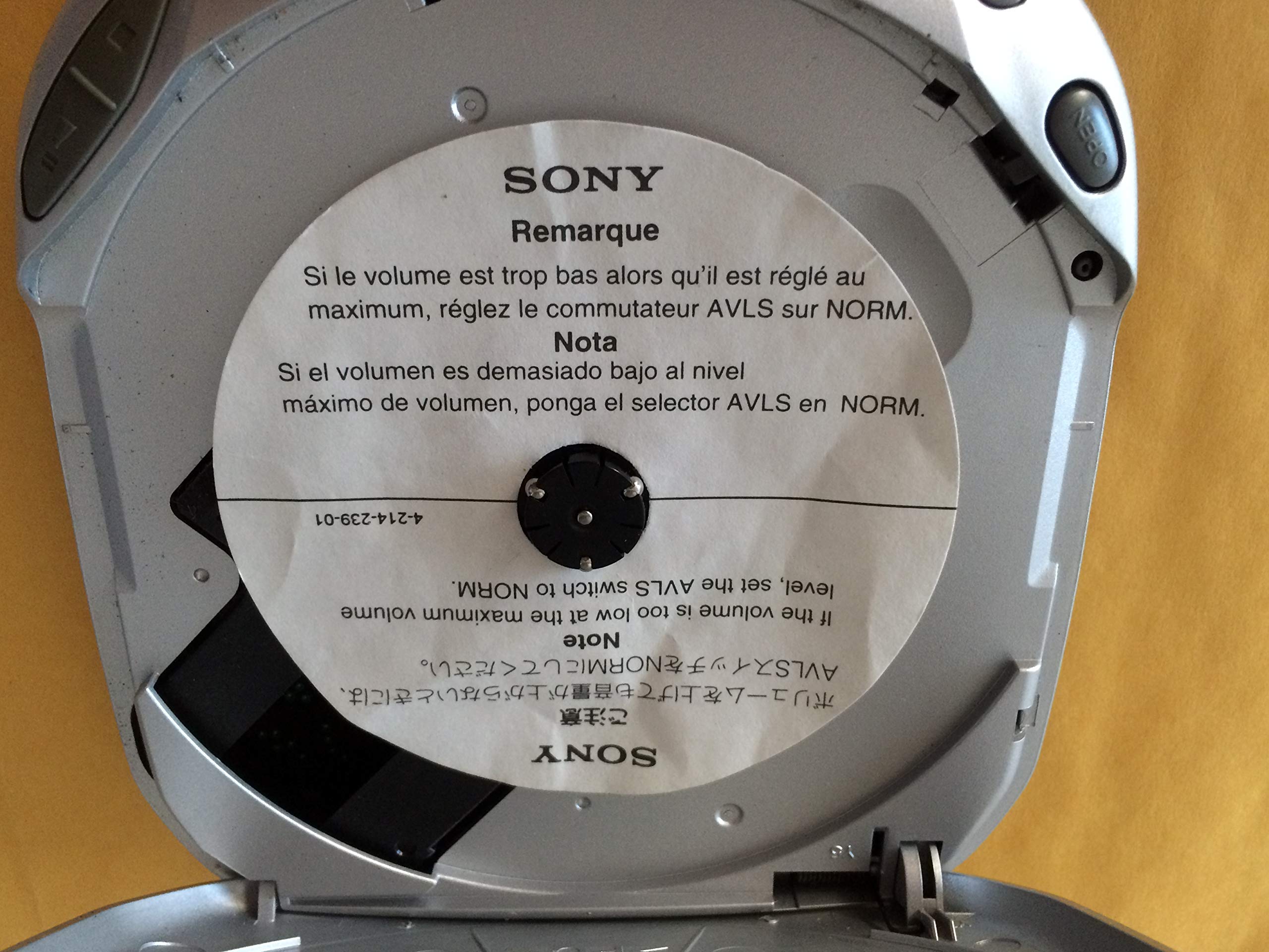 Sony Discman Portable CD Player D-E406CK with Car Kit : Amazon.in