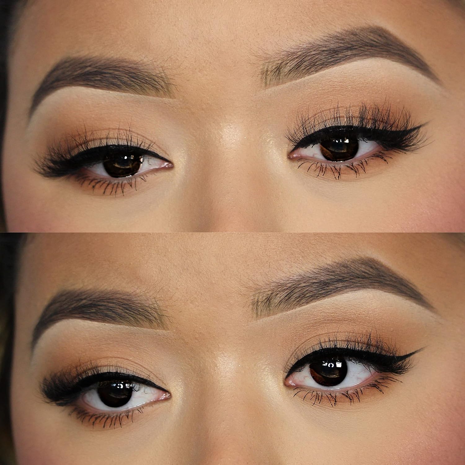 Geeti Beauty Luxury Faux Mink Eyelashes- Handmade, Vegan, Cruelty Free- Soft, Fluffy, Wispy Lashes- Black Eyeliner Glue Pen Included- Flexible Band, Comfortable Wear- No Glue Required (Glam Kit) 4 Geeti Beauty Luxury Faux Mink Eyelashes- Handmade, Vegan, Cruelty Free- Soft, Fluffy, Wispy Lashes- Black Eyeliner Glue Pen Included- Flexible Band, Comfortable Wear- No Glue Required (Glam Kit)