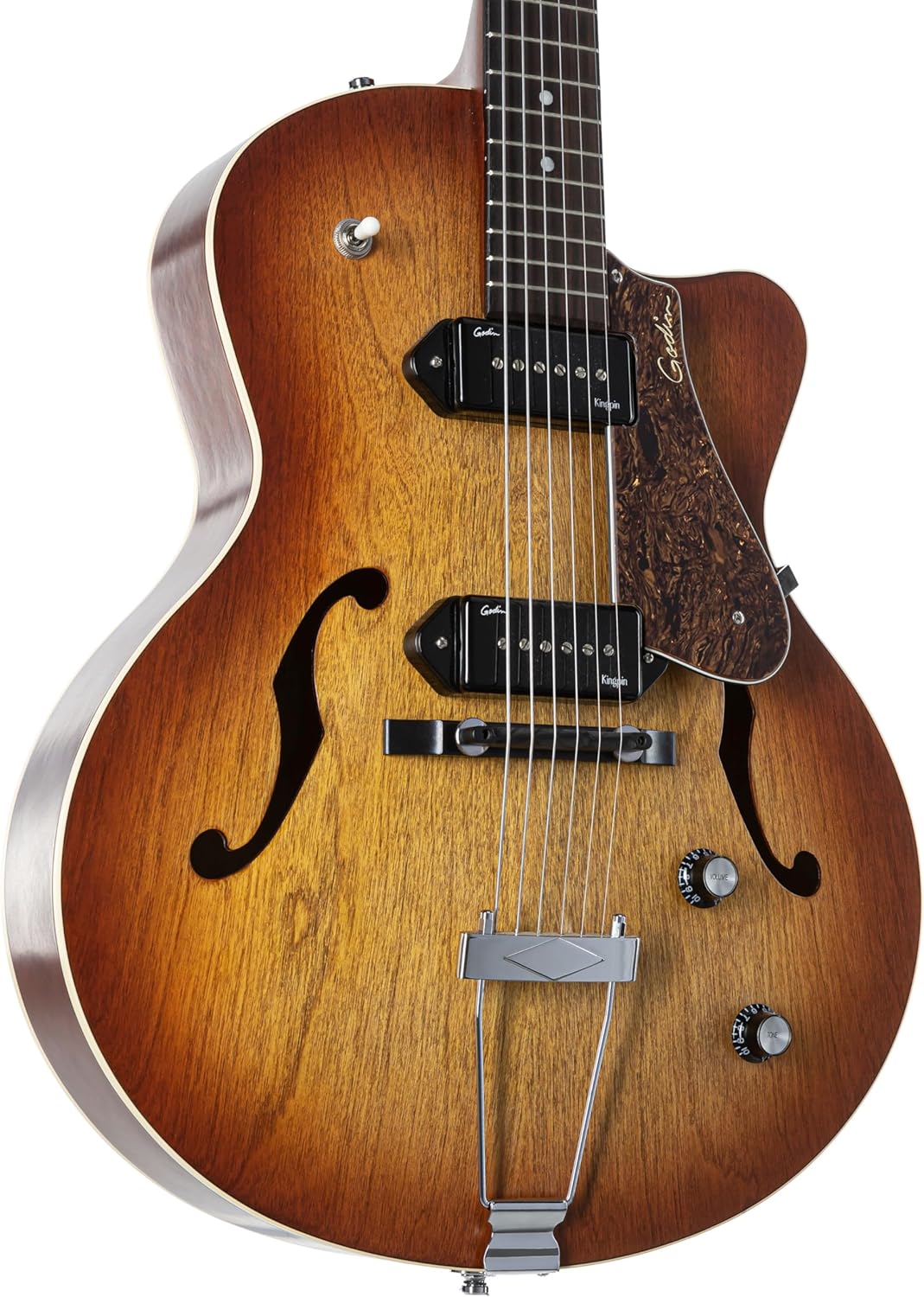 5th Avenue CW Kingpin II P90 Cognac Burst