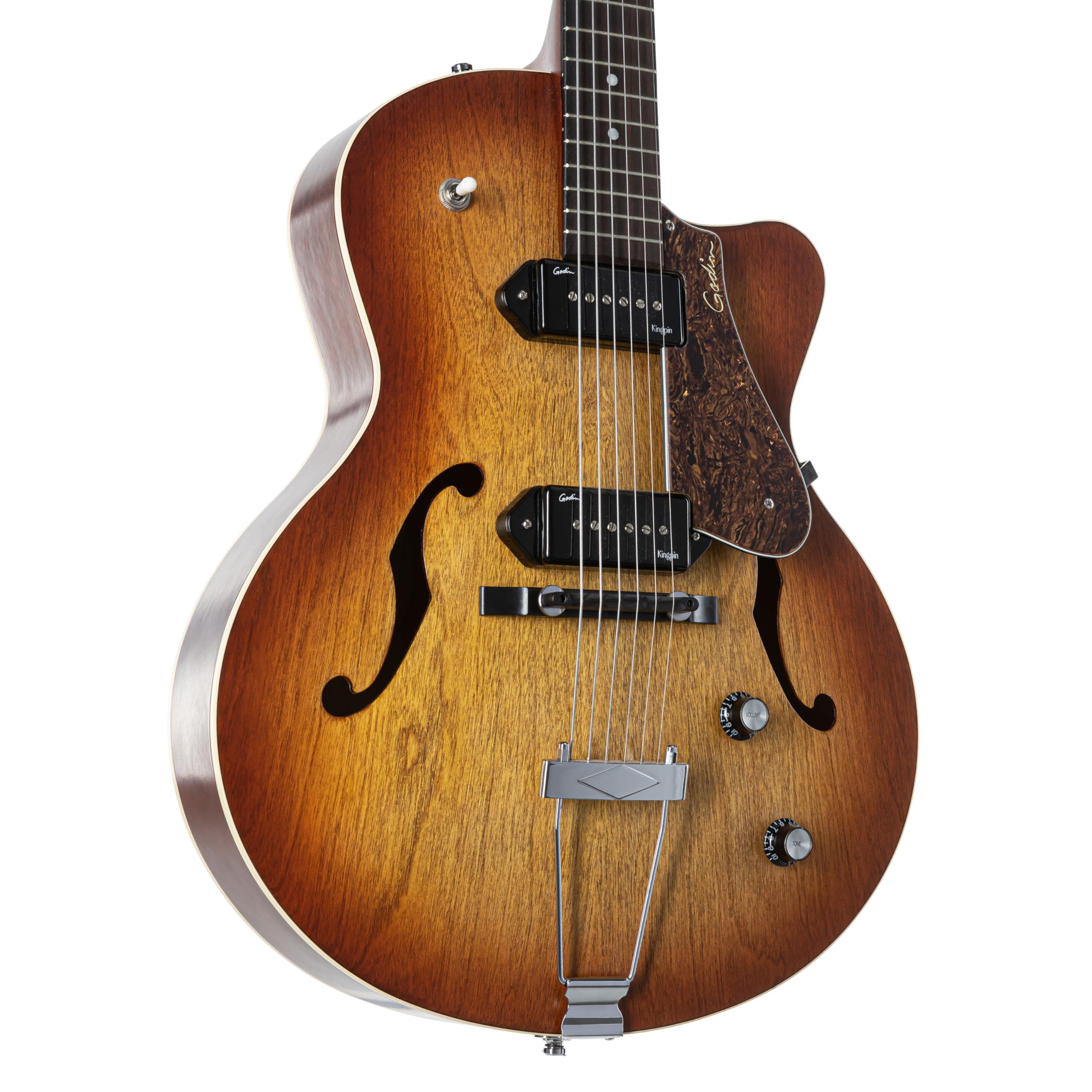 Amazon | Godin (ゴダン) 5th Avenue CW Kingpin II フルアコギター