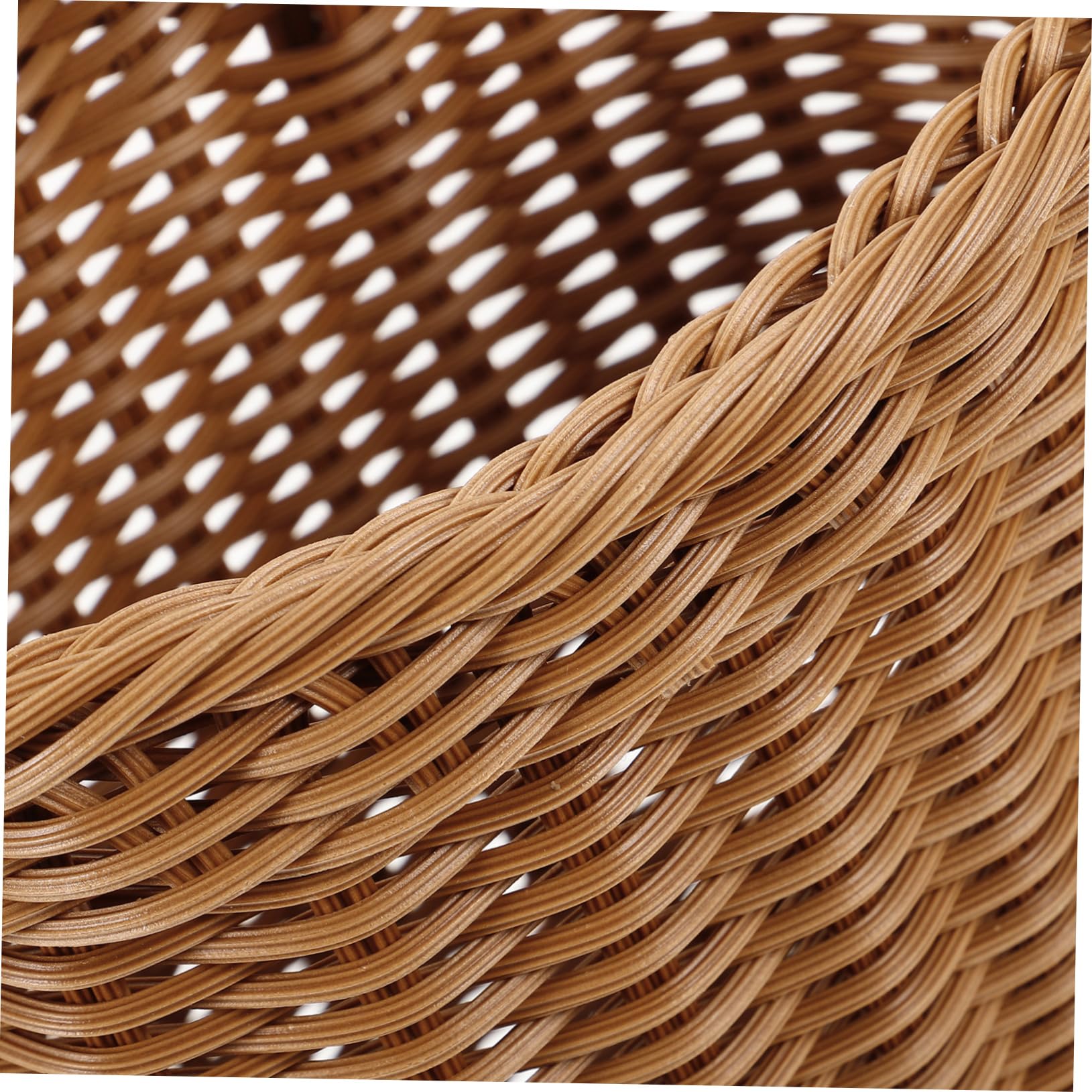 BRIGHTFUFU Wall Hanging Storage Basket Premium Door Organizer for Kitchen Seasonings Decorative Design Multi Purpose Home Storage Natural Touch Decor