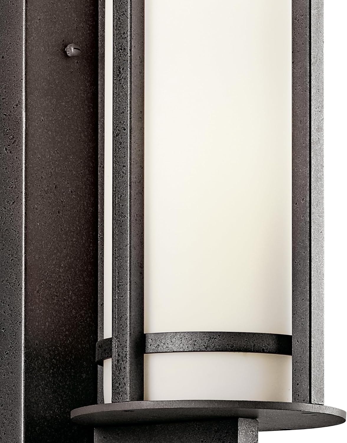 Kichler 49120AVIFL Camden Outdoor Wall 2-Light Fluorescent, Anvil Iron