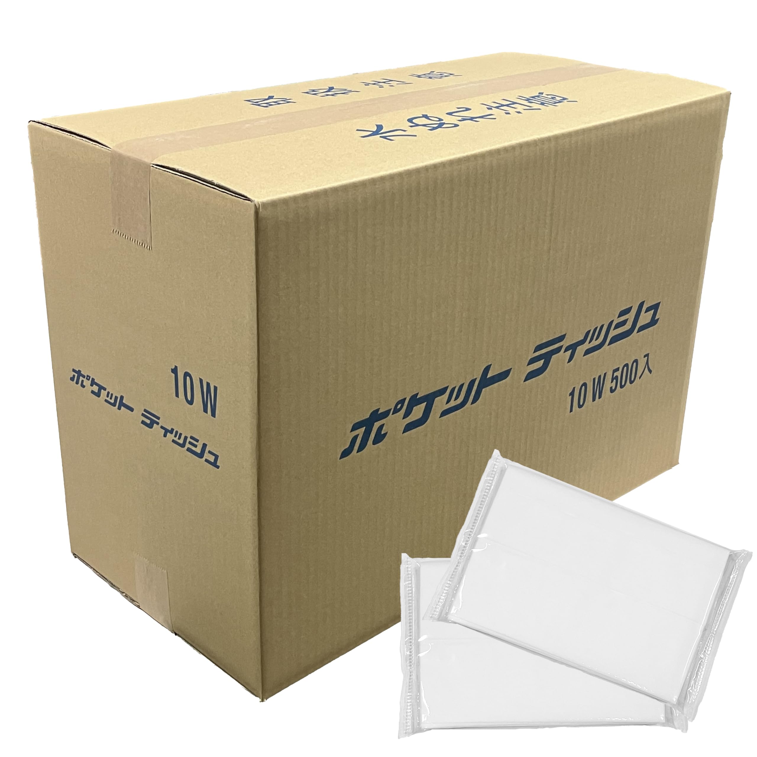岐阜クリエート ポケットティッシュ 6W無地品 500個入 Amazon.co.jp 