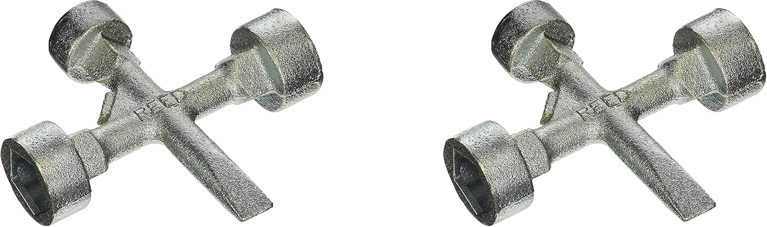 MKH10820 Meter Box Key for Large Mueller and 1-Standard Pentagon (2)