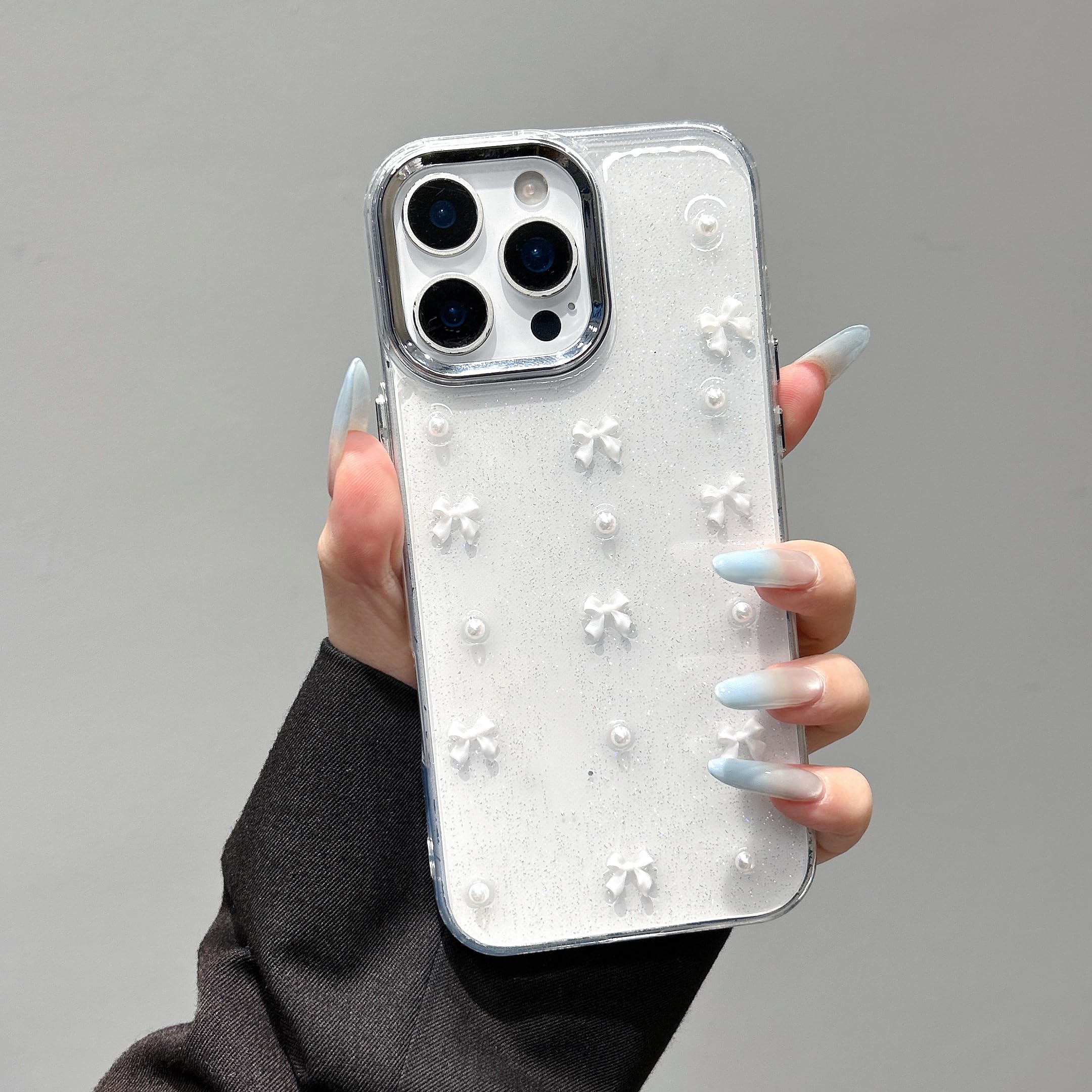 Amazon.co.jp: QLTYPRI iPhone 14 Pro Max 用 ケース クリア ホワイト