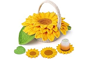 Yizzvb Crochet Kit for Beginners - Artistic Crafting for Adults