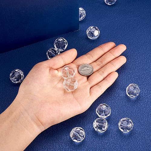 Miniatura 8 de 200 cuentas de cristal Rondelle de 0.315 pulgadas para la fabricación de joyas, cuentas redondas de cristal facetadas de zafiro para fabricación de