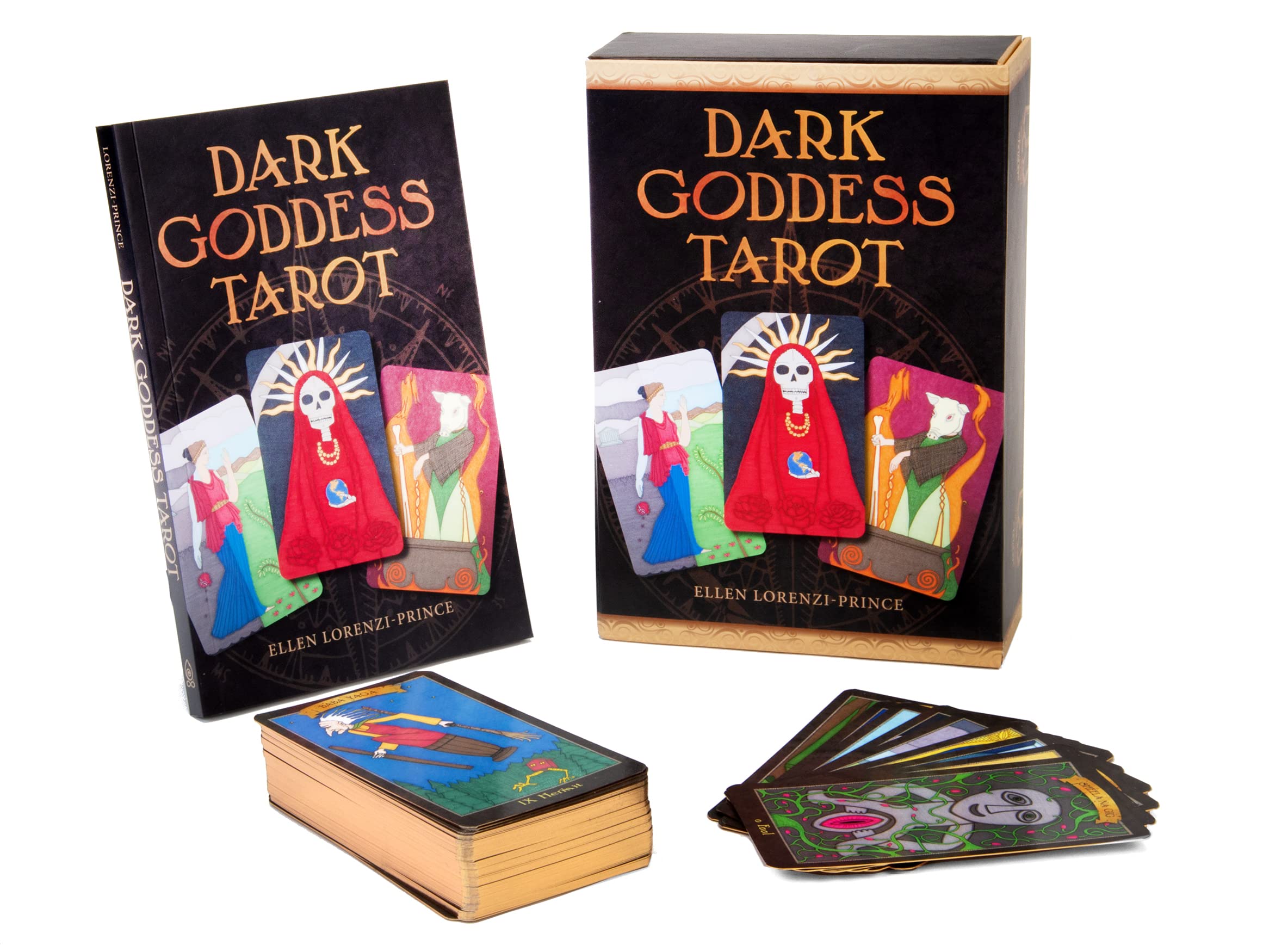 Dark Goddess Tarot: (Tarot Kit Box Set with 78 Cards and Guide