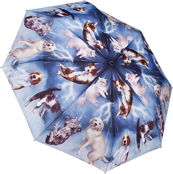 Galleria Enterprises Ombrello Raining Cats & Dogs