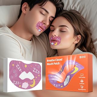 30pcs Mouth Breathing Correction Patch, Children's Closed Mouth Patch, Adult Anti-snoring, Closed Mouth Patch, Improve Mouth Breathing Facial Problems (Pink, 30pcs-Ages 16+)