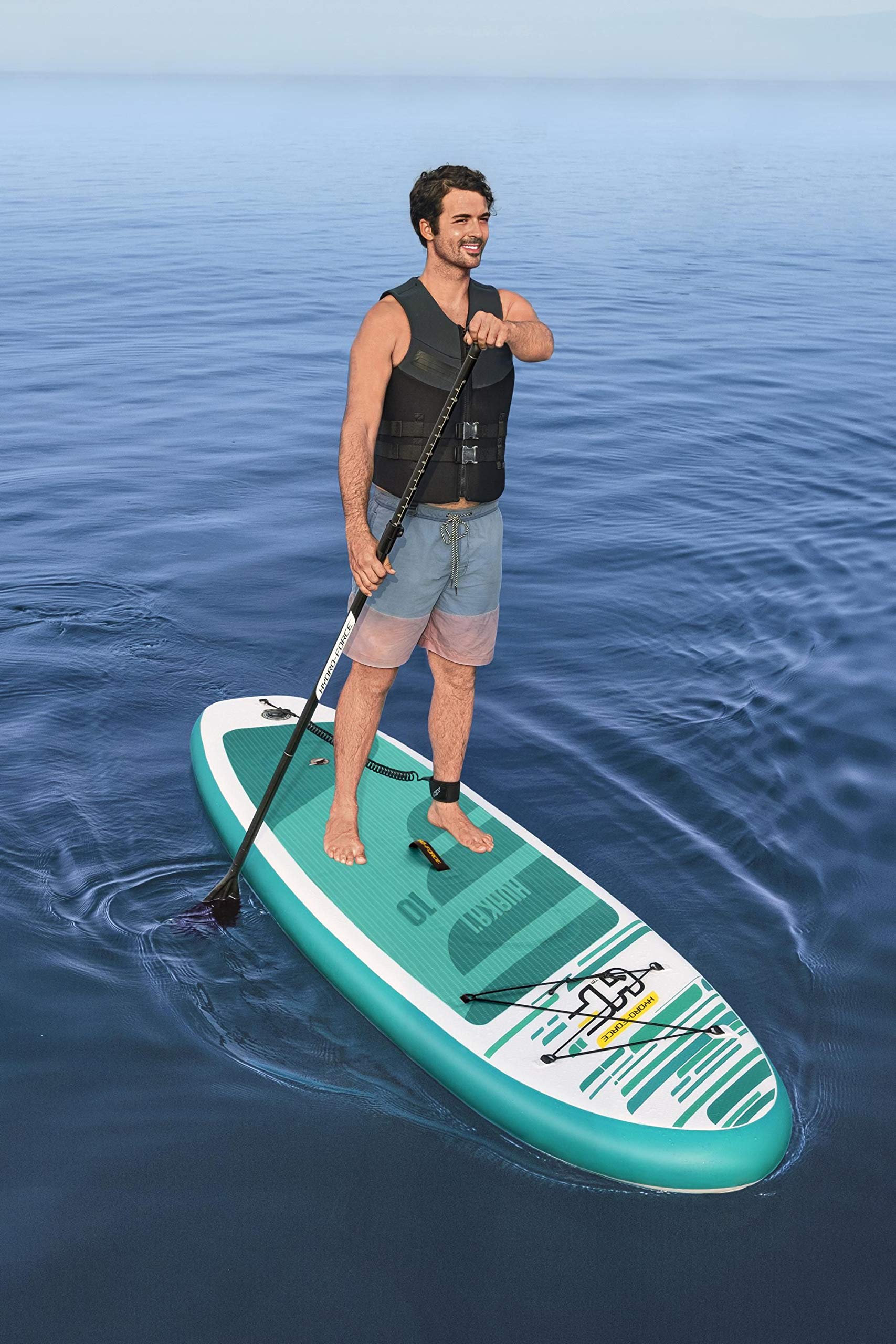 Hydro-Force SUP, Inflatable Stand Up Paddle Board, Complete Set, Multiple Sizes