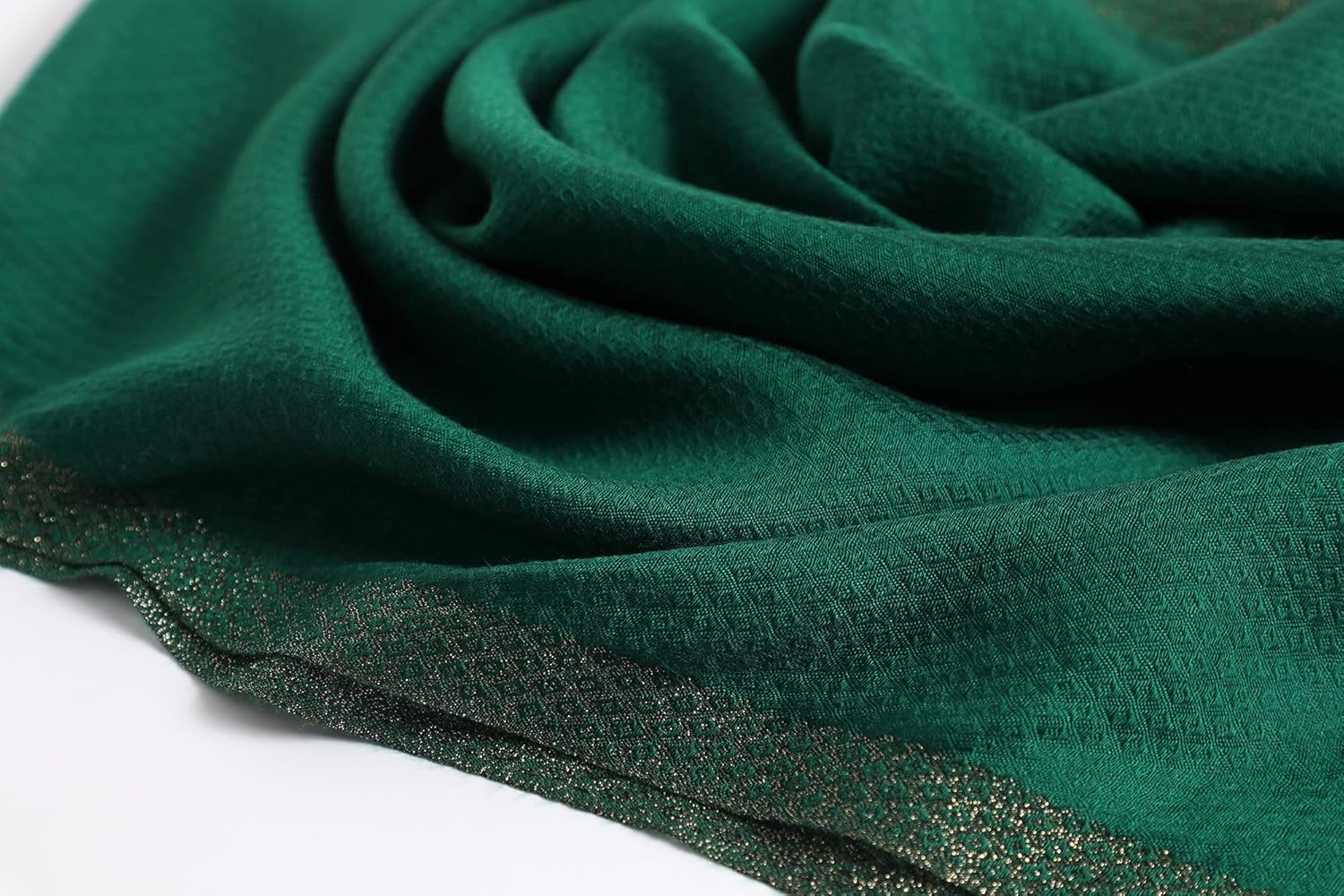 WINCESS YU Women Mulberry Silk Scarf Long & Large Embroidered Floral Pattern Shawl and Wraps Neckerchief for Hair & Neck… - Image 6