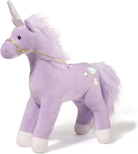 GUND Bluebell - Peluche de unicornio, morado, 13 pulgadas